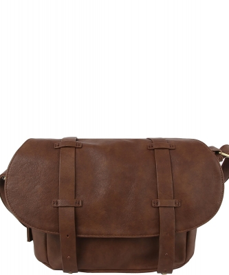 Fashion Flap Messenger Crossbody Bag CP003 COFFEE
